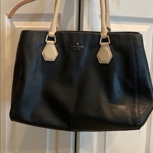 Kate Spade black 100% leather handbag